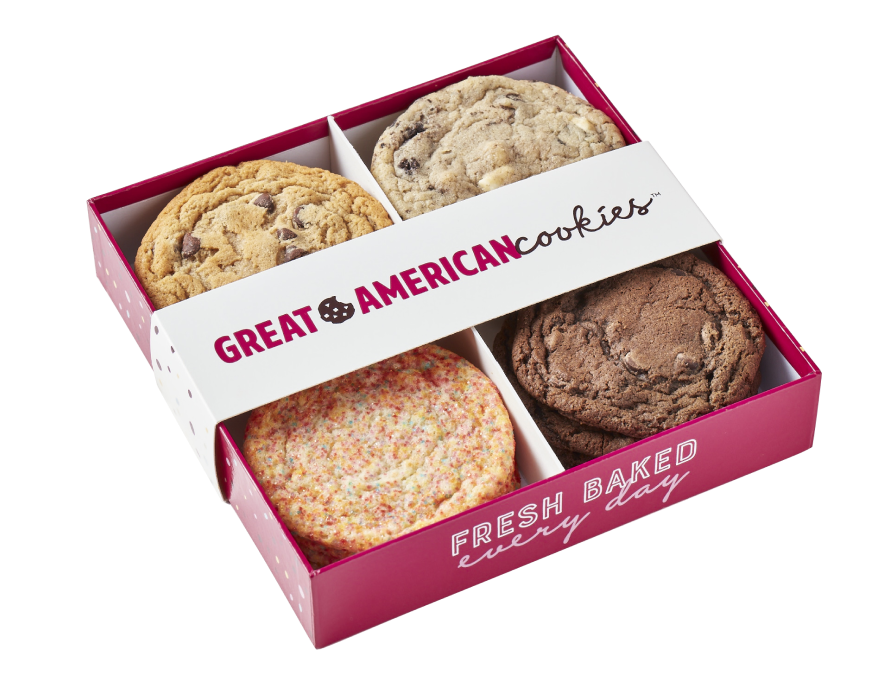 Great American Cookies Chocolate Lovers Gift Box
