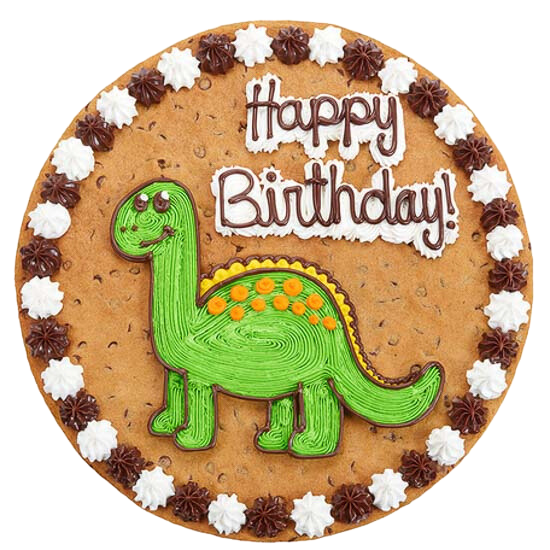 Great American Cookie cake with 